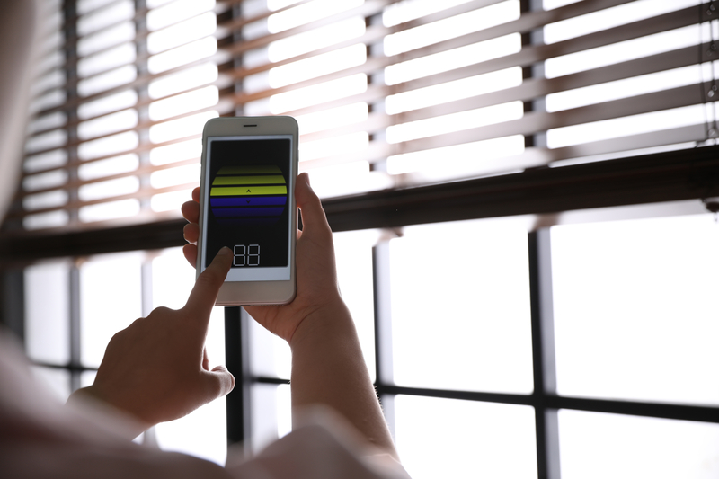 Remote controlled automated blinds